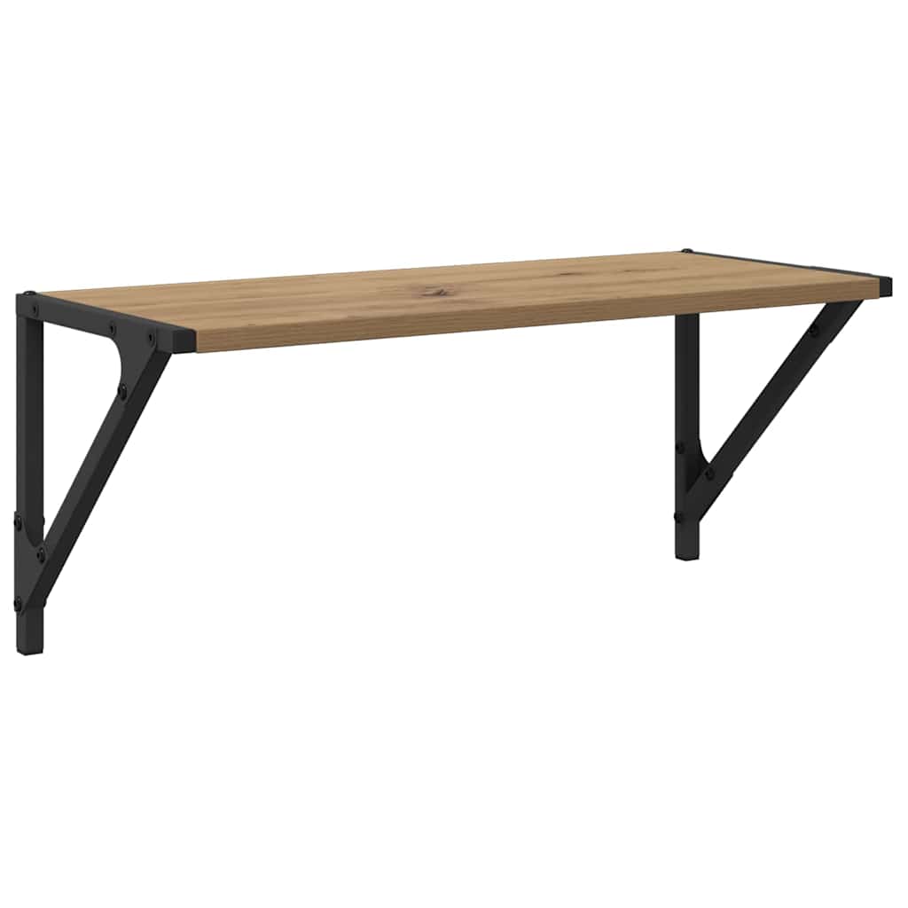 Ράφια Τοίχου με ράφι 2 pcs Artisan Oak 60 x 25 x 25,5 cm - Pakobazaar