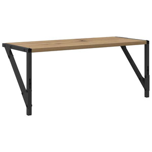 Ράφια Τοίχου με ράφι 2 pcs Artisan Oak 60 x 25 x 25,5 cm - Pakobazaar