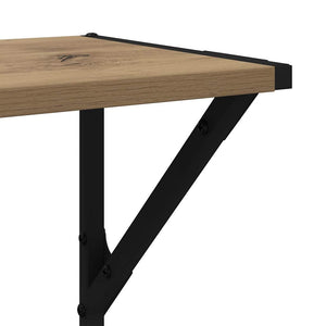 Ράφια Τοίχου με ράφι 2 pcs Artisan Oak 80 x 25 x 25,5 cm - Pakobazaar