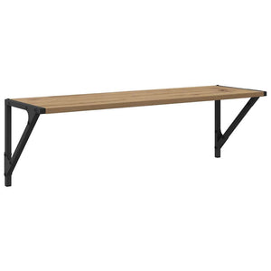 Ράφια Τοίχου με ράφι 2 pcs Artisan Oak 80 x 25 x 25,5 cm - Pakobazaar