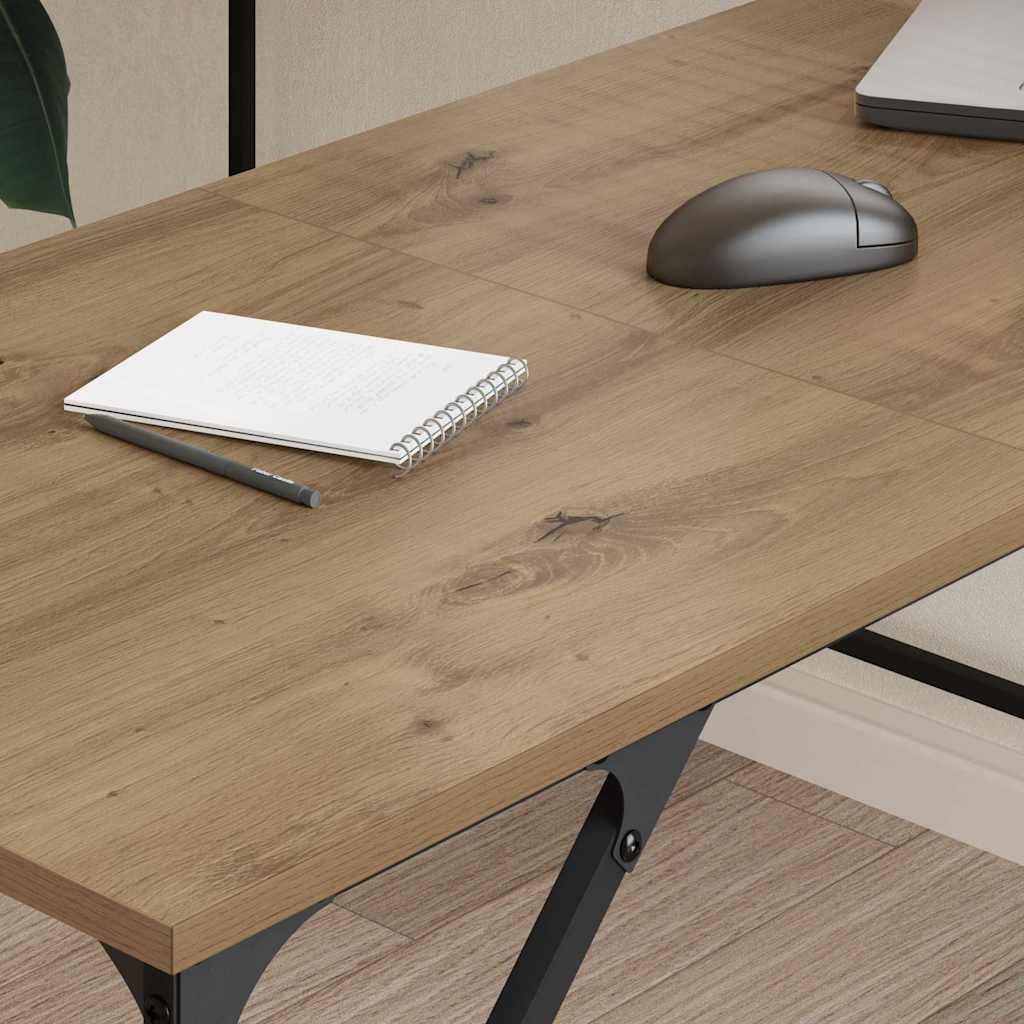 Γραφείο Artisan Oak 149 x 149 x 75 εκ. Επεξεργασμένο ξύλο - Pakobazaar