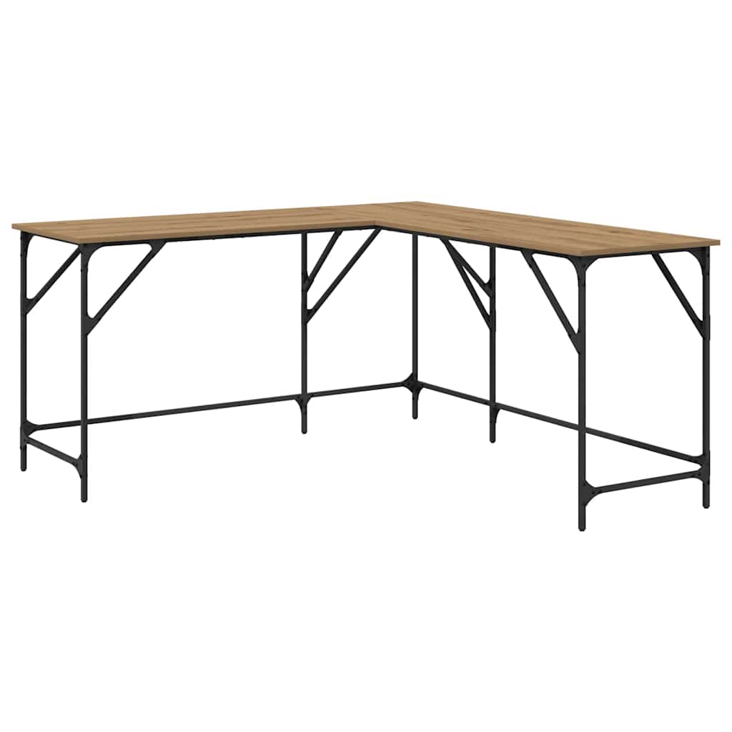Γραφείο Artisan Oak 149 x 149 x 75 εκ. Επεξεργασμένο ξύλο - Pakobazaar
