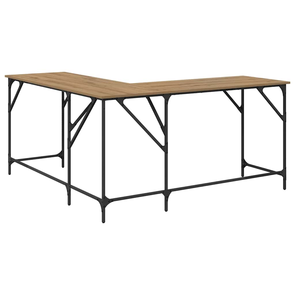 Γραφείο Artisan Oak 149 x 149 x 75 εκ. Επεξεργασμένο ξύλο - Pakobazaar