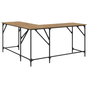 Γραφείο Artisan Oak 149 x 149 x 75 εκ. Επεξεργασμένο ξύλο - Pakobazaar