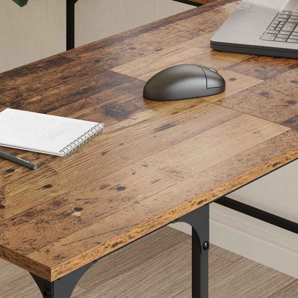 Γραφείο Παλιό Ξύλο 139 x 139 x 75 εκ. Επεξεργασμένο ξύλο