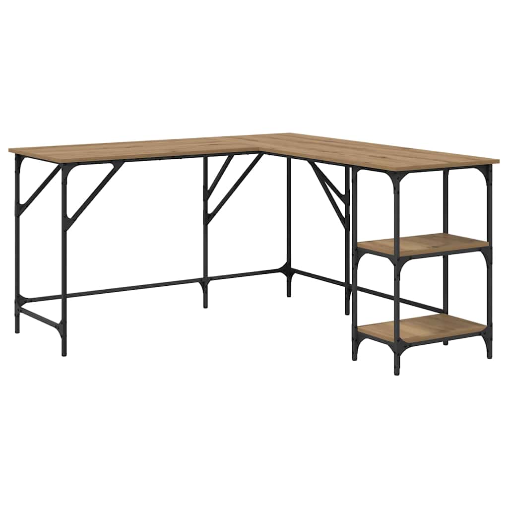Γραφείο Artisan Oak 139 x 139 x 75 εκ. Επεξεργασμένο ξύλο - Pakobazaar