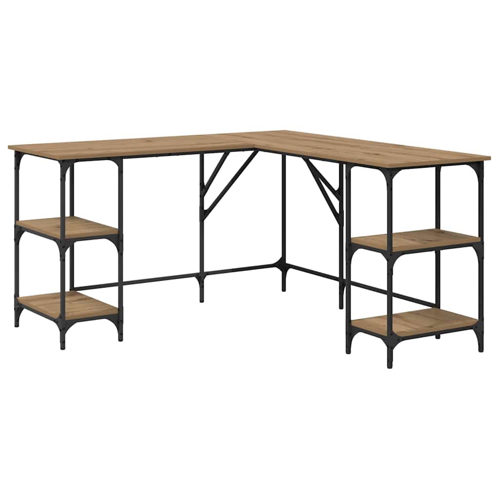 Γραφείο Artisan Oak 139 x 139 x 75 εκ. Επεξεργασμένο ξύλο - Pakobazaar