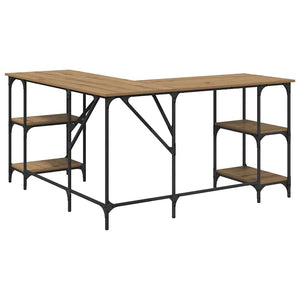 Γραφείο Artisan Oak 139 x 139 x 75 εκ. Επεξεργασμένο ξύλο - Pakobazaar