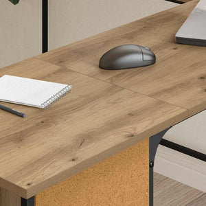 Γραφείο Artisan Oak Επεξεργασμένο Ξύλο 141 x 141 x 75 εκ