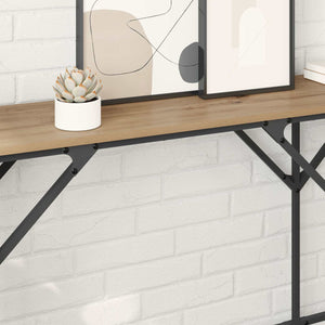 Τραπέζι κονσόλας Artisan Oak 180 x 30 x 75 εκ - Pakobazaar
