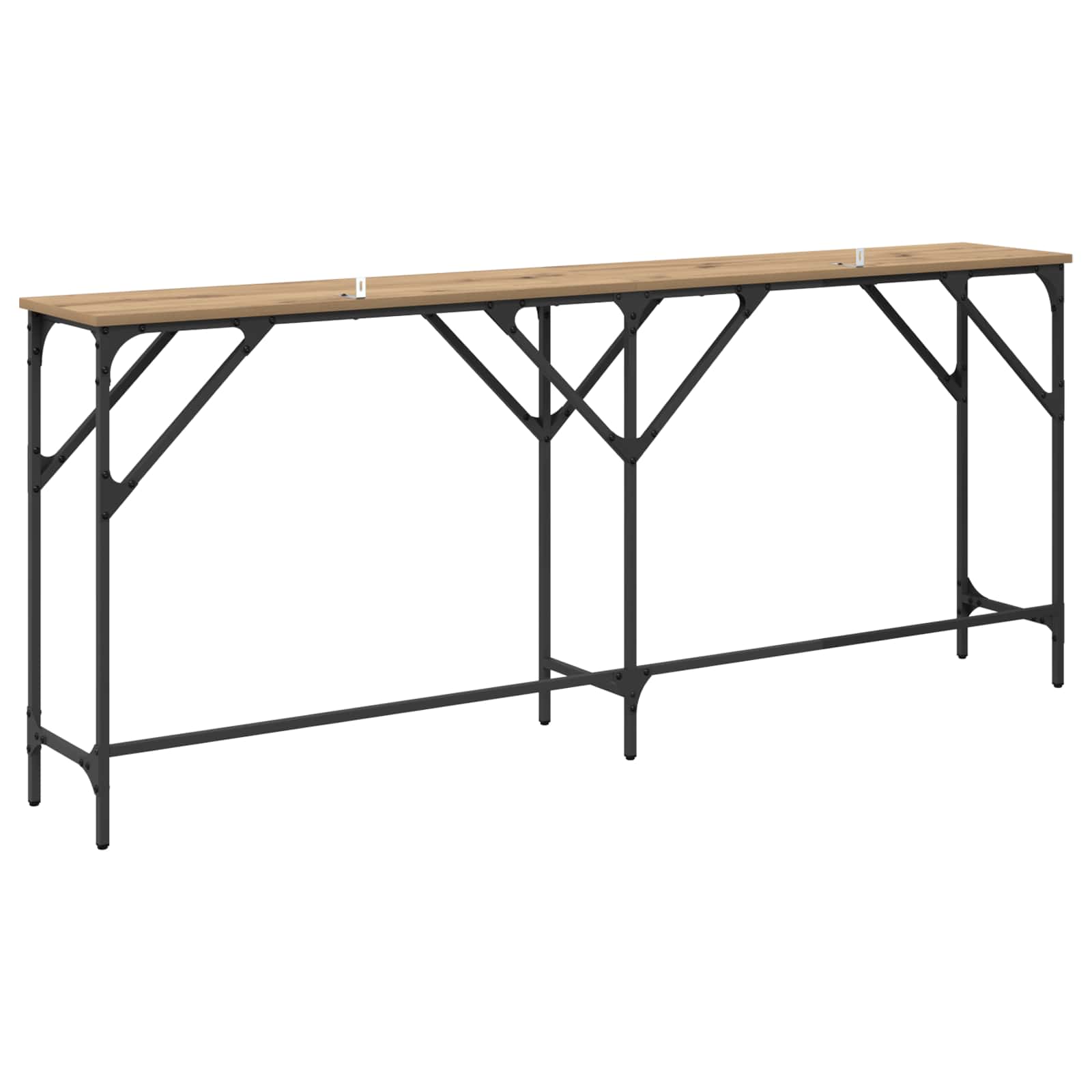 Τραπέζι κονσόλας Artisan Oak 180 x 30 x 75 εκ - Pakobazaar