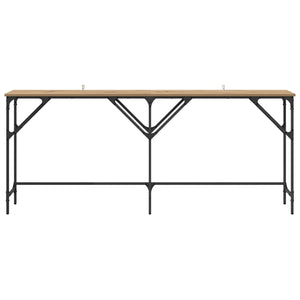 Τραπέζι κονσόλας Artisan Oak 180 x 30 x 75 εκ - Pakobazaar