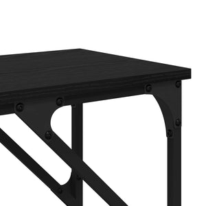 Τραπέζι κονσόλας Μαύρη Οξυά 180 x 30 x 75 εκ Επεξεργασμένο ξύλο - Pakobazaar