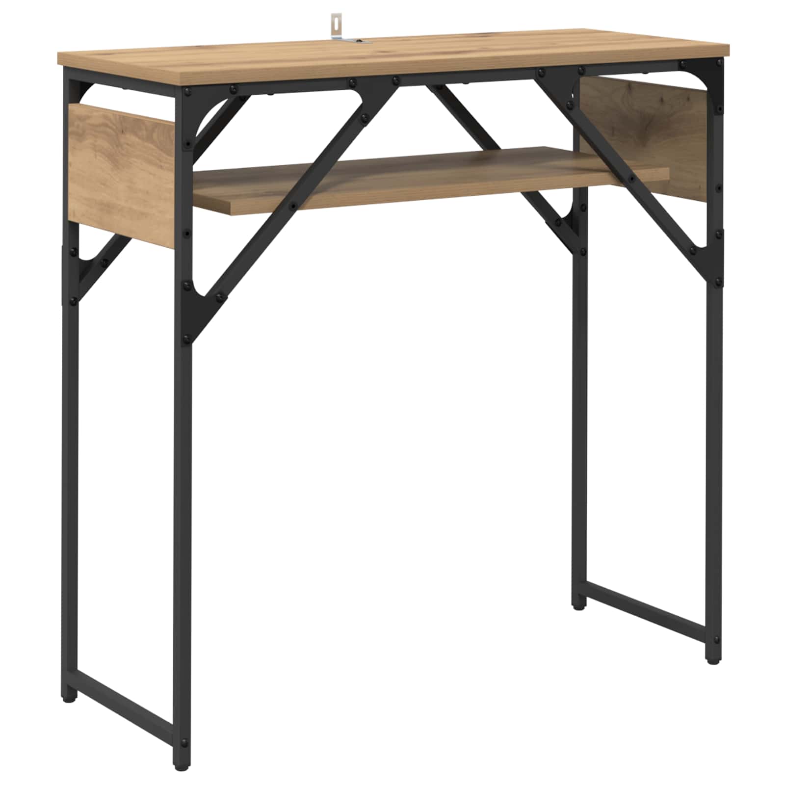 ΤραπέζιΚονσόλας Artisan Oak 75x30x75εκ. Επεξεργασμένο ξύλο - Pakobazaar