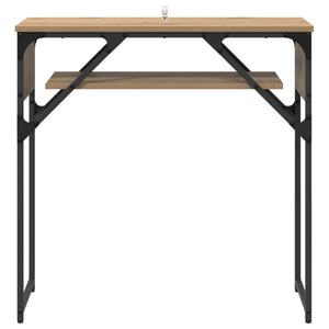 ΤραπέζιΚονσόλας Artisan Oak 75x30x75εκ. Επεξεργασμένο ξύλο - Pakobazaar