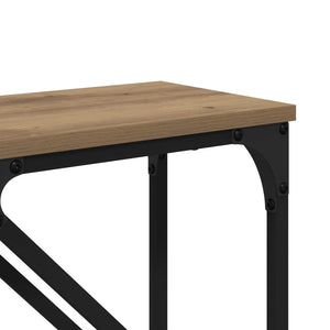 Τραπέζι κονσόλας 2 pcs Artisan Oak 100 x 28 x 75 εκ. - Pakobazaar