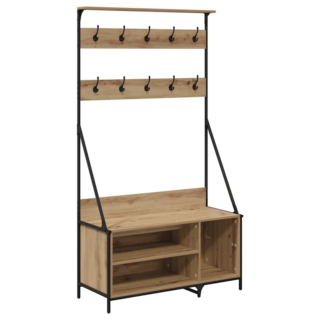 Ράφι Ρούχων Artisan Oak 100 x 41 x 184 εκ Επεξεργασμένο ξύλο