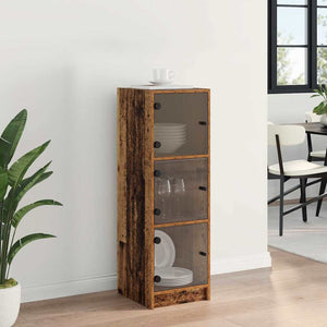 Highboard Παλιό Ξύλο 35 x 37 x 109 εκ Επεξεργασμένο ξύλο - Pakobazaar