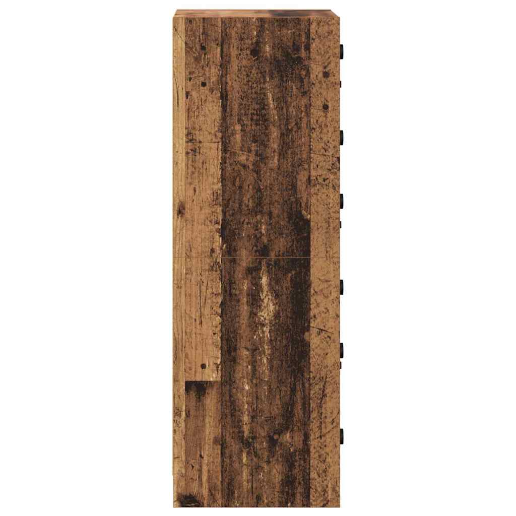 Highboard Παλιό Ξύλο 35 x 37 x 109 εκ Επεξεργασμένο ξύλο - Pakobazaar