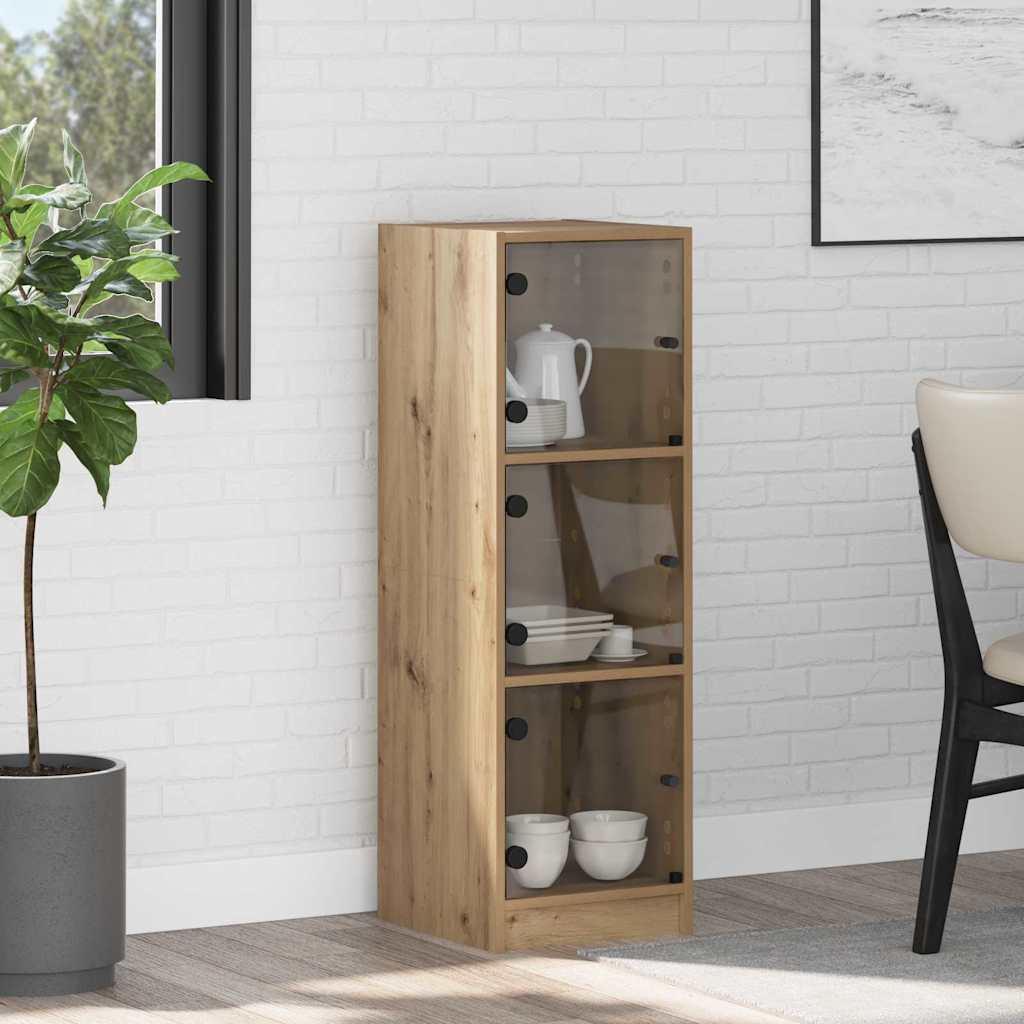 Highboard Artisan Oak 35 x 37 x 109 εκ Επεξεργασμένο ξύλο - Pakobazaar