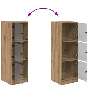 Highboard Artisan Oak 35 x 37 x 109 εκ Επεξεργασμένο ξύλο - Pakobazaar