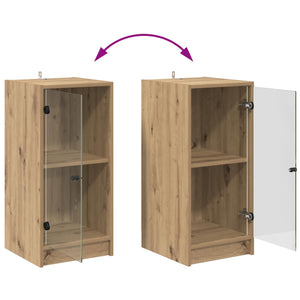 Πλαϊνό γραφείο artisan δρυς 35 x 37 x 76 εκ Επεξεργασμένο ξύλο - Pakobazaar
