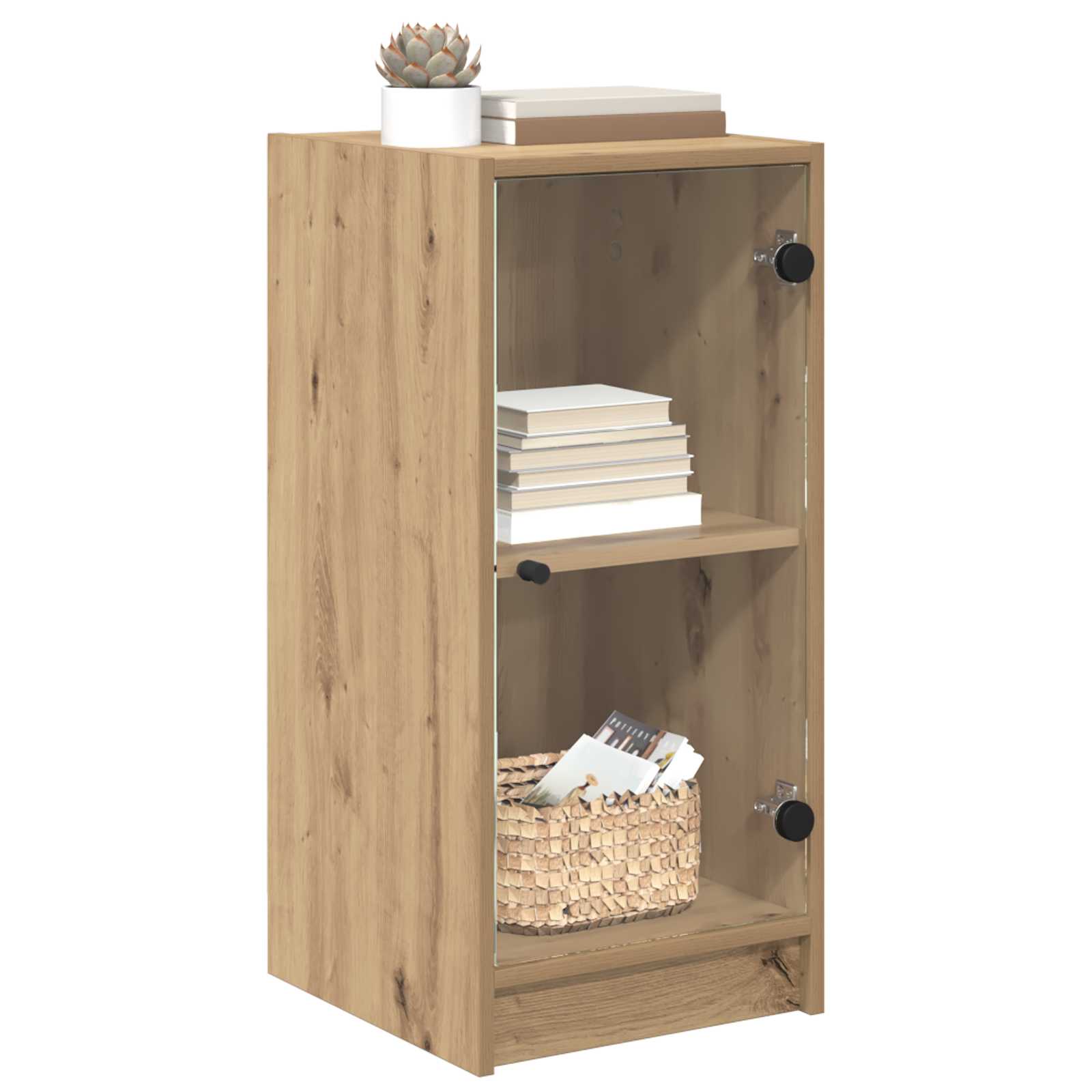 Πλαϊνό γραφείο artisan δρυς 35 x 37 x 76 εκ Επεξεργασμένο ξύλο - Pakobazaar