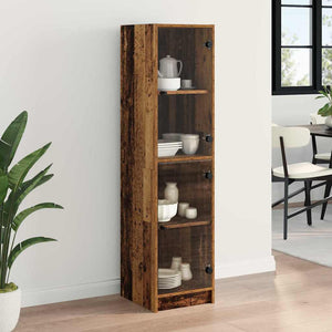 Highboard Παλιό Ξύλο 35 x 37 x 142 εκ Επεξεργασμένο ξύλο - Pakobazaar