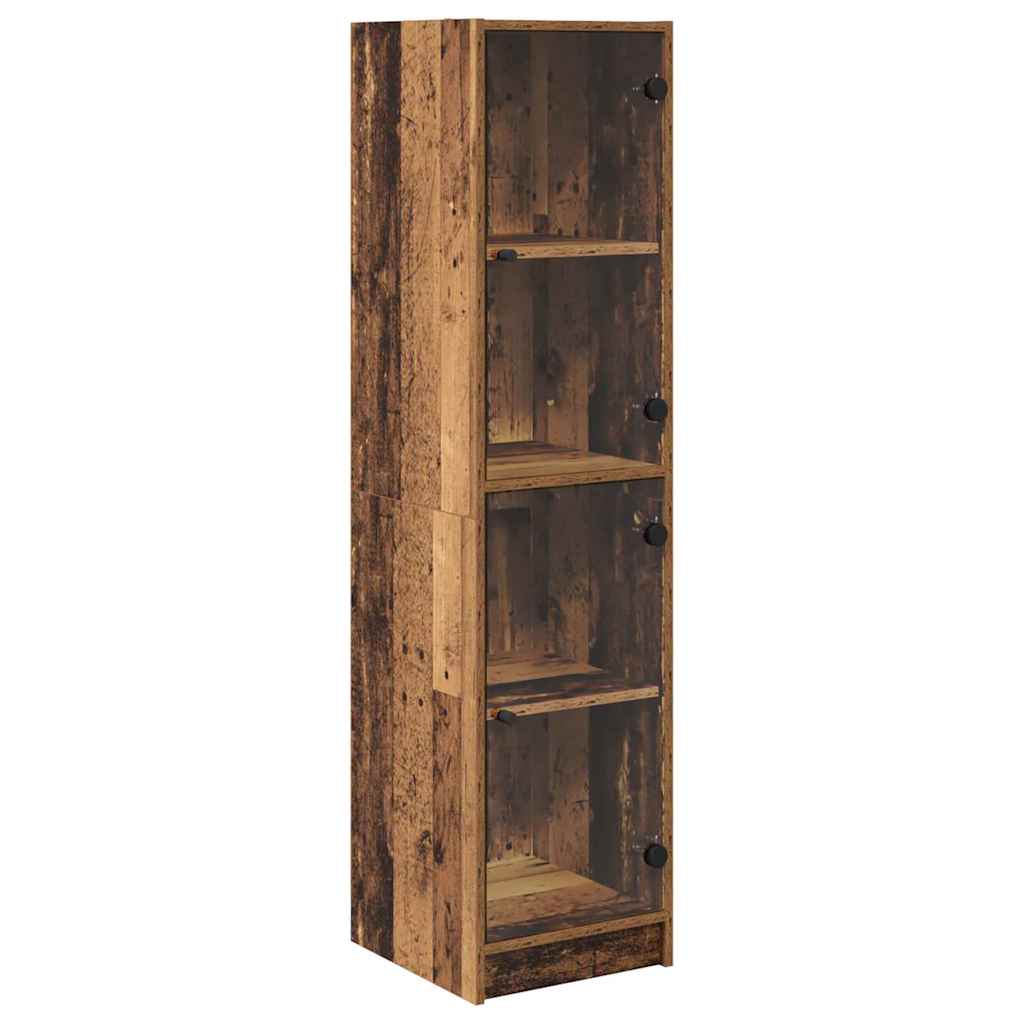 Highboard Παλιό Ξύλο 35 x 37 x 142 εκ Επεξεργασμένο ξύλο - Pakobazaar