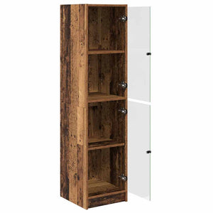 Highboard Παλιό Ξύλο 35 x 37 x 142 εκ Επεξεργασμένο ξύλο - Pakobazaar