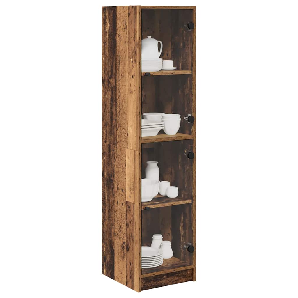 Highboard Παλιό Ξύλο 35 x 37 x 142 εκ Επεξεργασμένο ξύλο - Pakobazaar