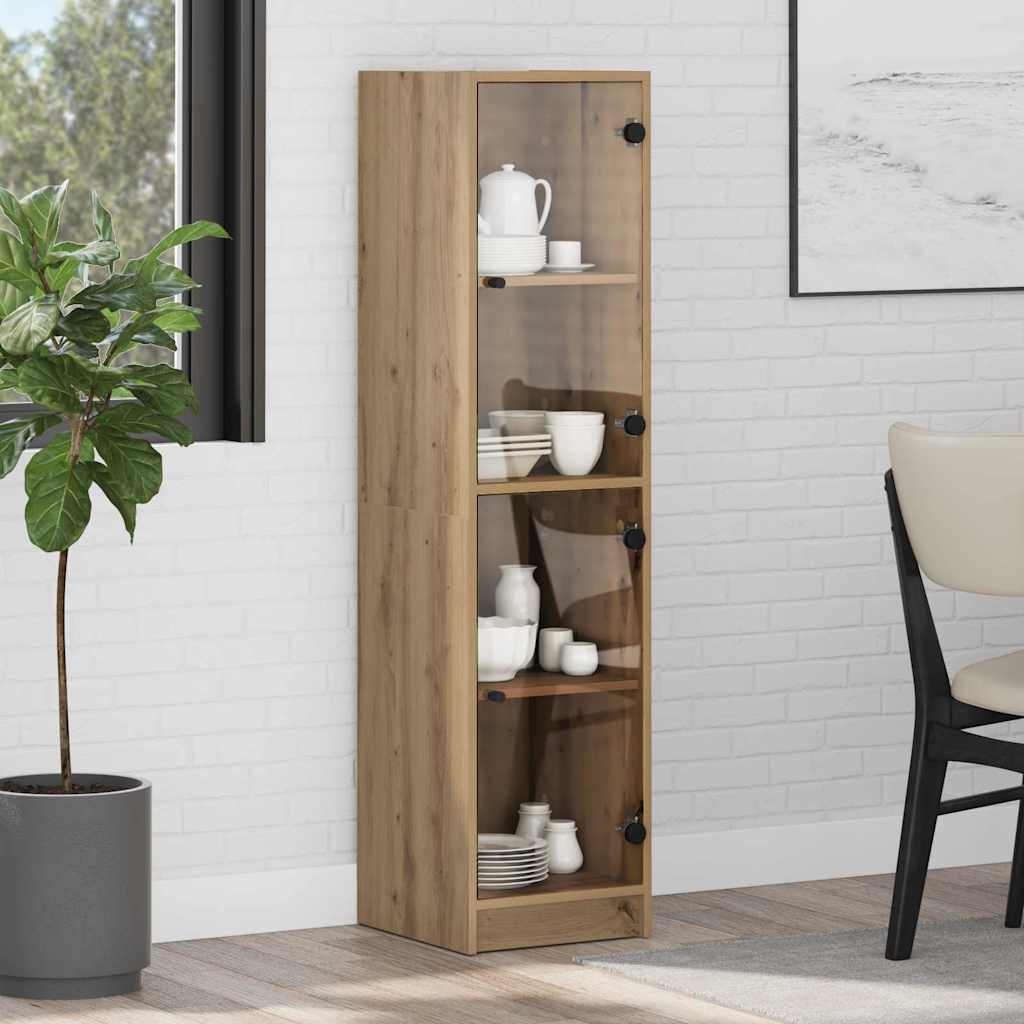 Highboard Artisan Oak 35 x 37 x 142 εκ Επεξεργασμένο ξύλο