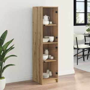 Highboard Artisan Oak 35 x 37 x 142 εκ Επεξεργασμένο Ξύλο
