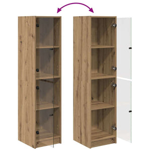 Highboard Artisan Oak 35 x 37 x 142 εκ Επεξεργασμένο Ξύλο