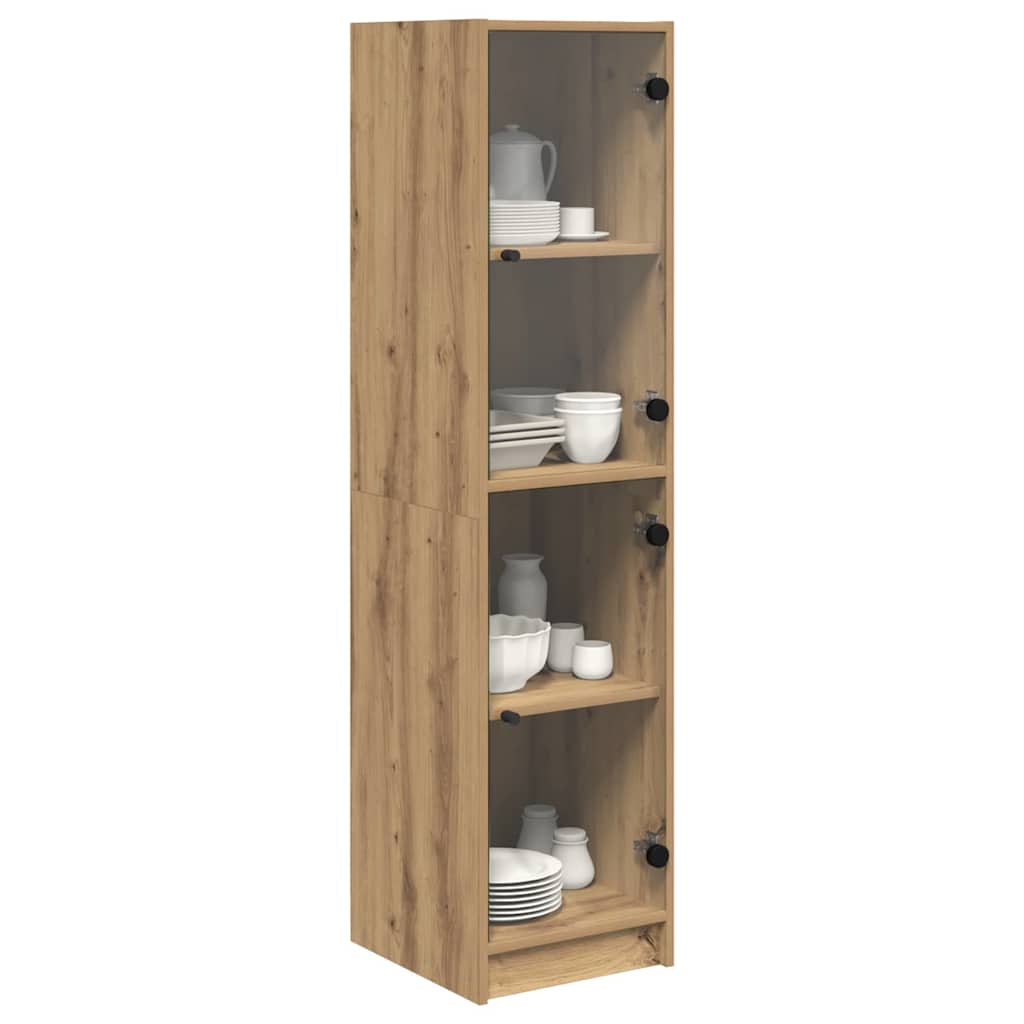 Highboard Artisan Oak 35 x 37 x 142 εκ Επεξεργασμένο ξύλο