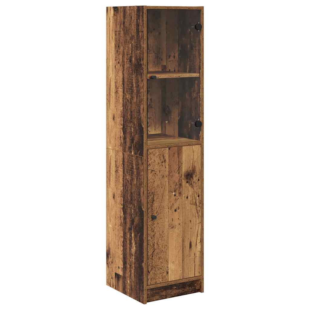 Highboard Παλιό Ξύλο 35 x 37 x 142 εκ Επεξεργασμένο ξύλο - Pakobazaar