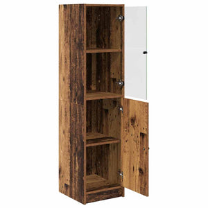 Highboard Παλιό Ξύλο 35 x 37 x 142 εκ Επεξεργασμένο ξύλο - Pakobazaar