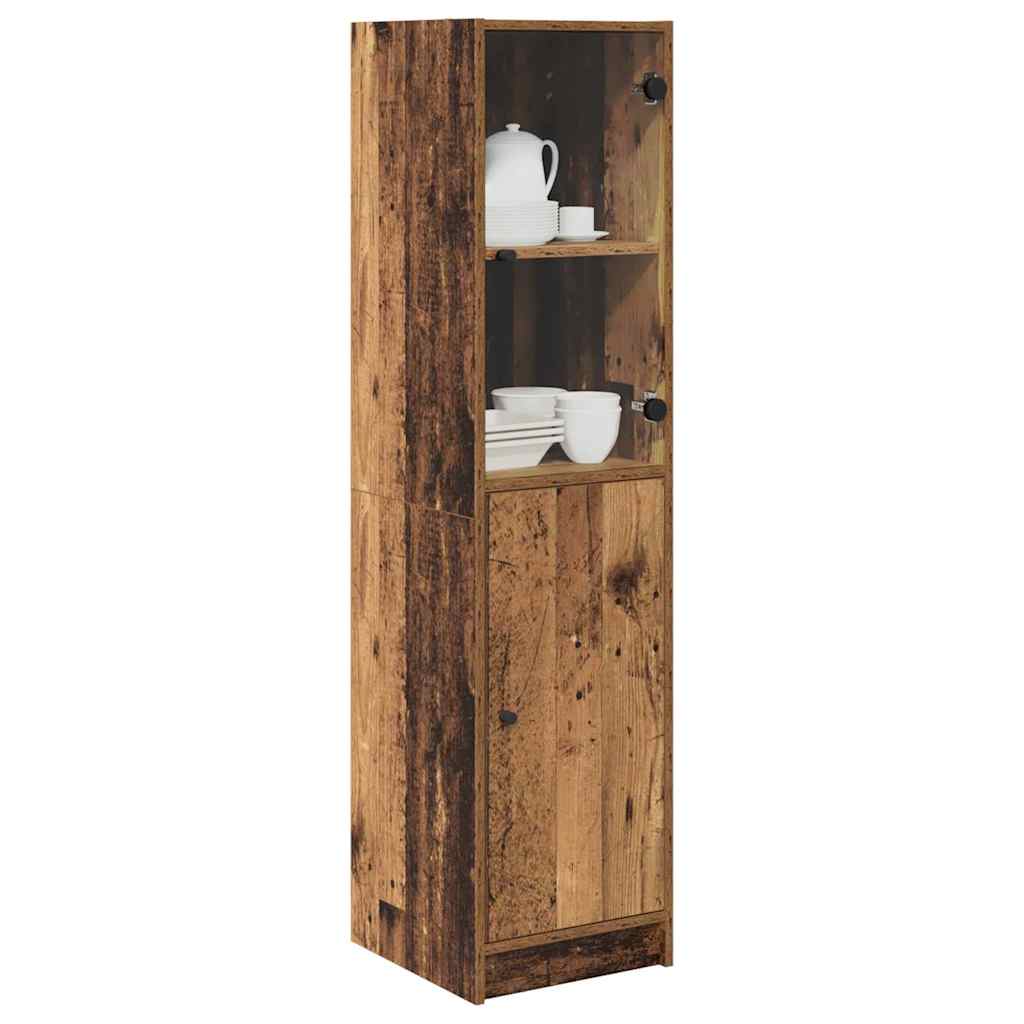 Highboard Παλιό Ξύλο 35 x 37 x 142 εκ Επεξεργασμένο ξύλο - Pakobazaar