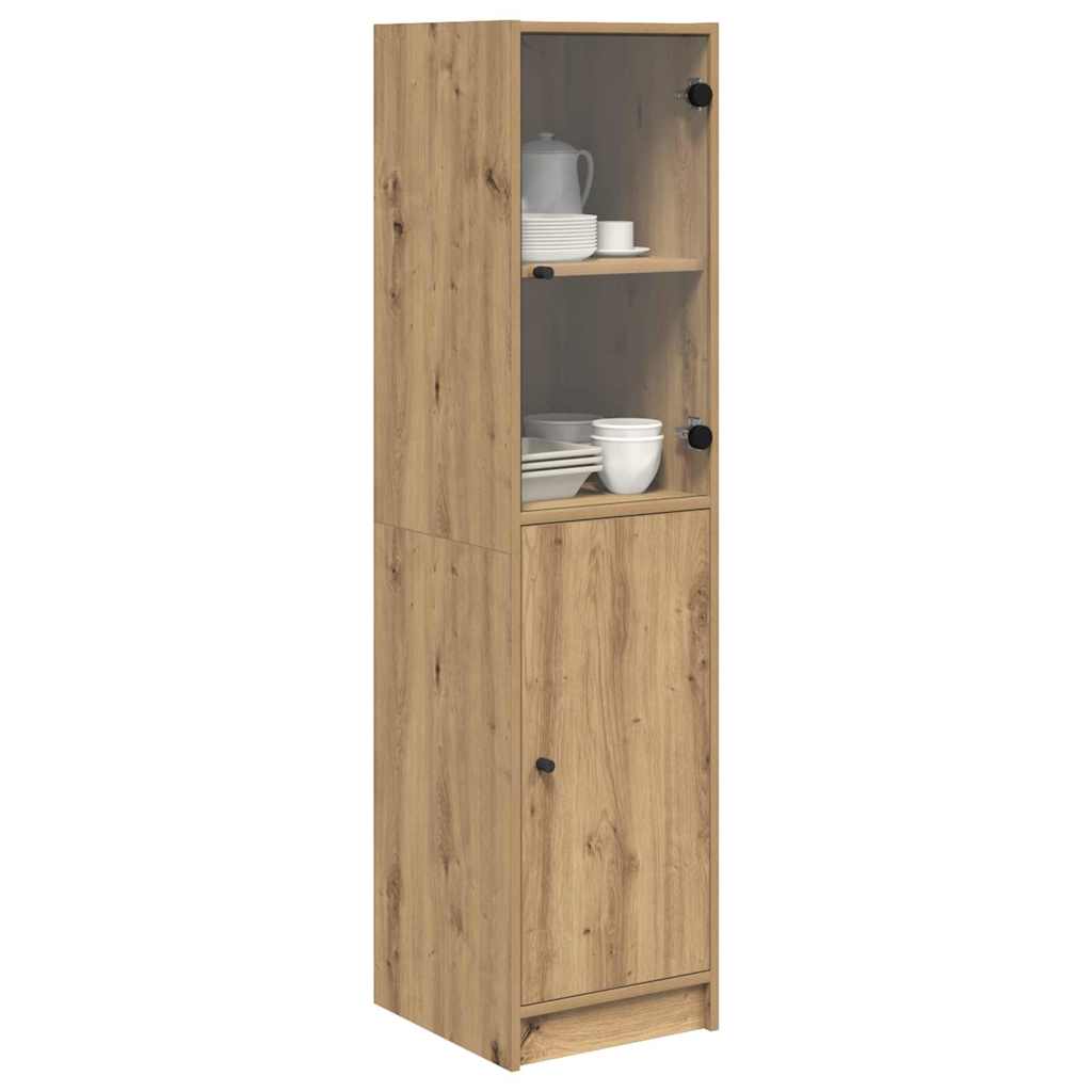 Highboard Artisan Oak 35 x 37 x 142 εκ Επεξεργασμένο ξύλο - Pakobazaar