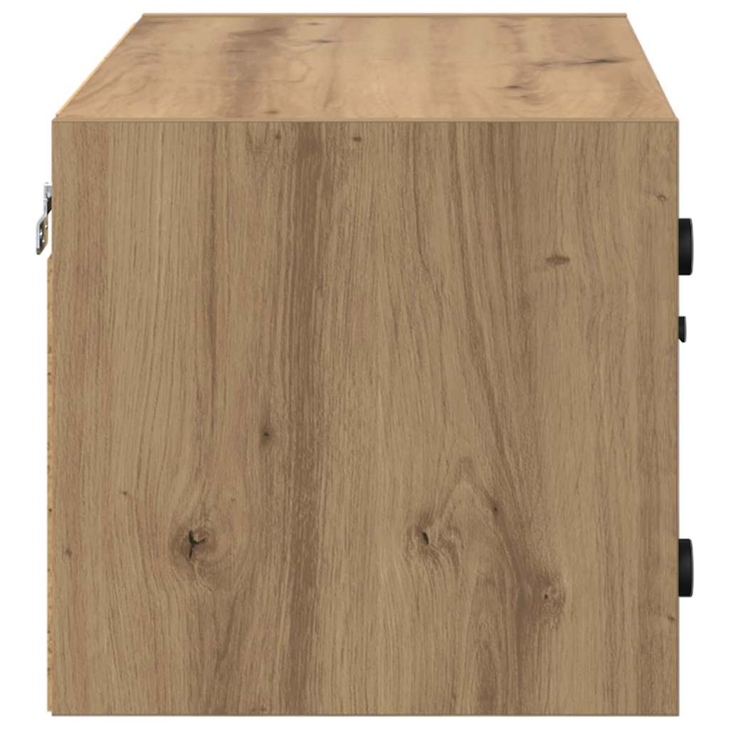 Ντουλάπια Τοίχου Επιτοίχιο 2 pcs Artisan Oak 68 x 37 x 35 εκ - Pakobazaar