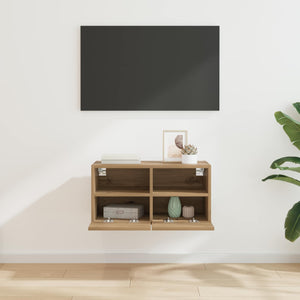 Ντουλάπι Τηλεόρασης Τοίχου Artisan Oak 60 x 30 x 30 cm - Pakobazaar
