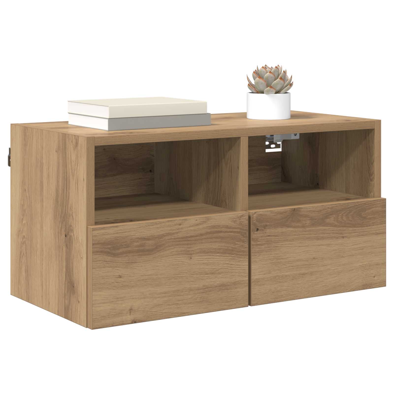 Ντουλάπι Τηλεόρασης Τοίχου Artisan Oak 60 x 30 x 30 cm - Pakobazaar