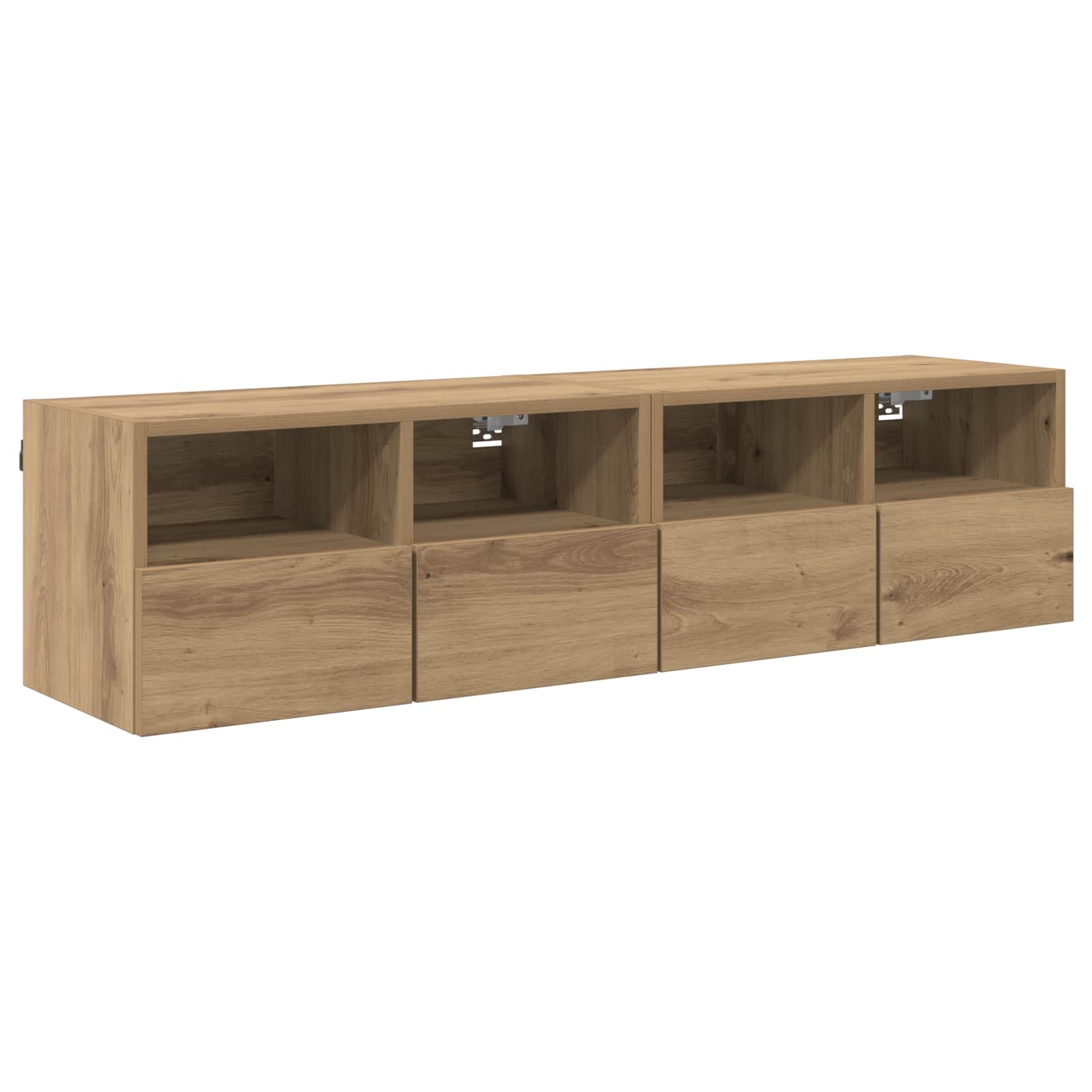 Βάσεις τηλεόρασης Επιτοίχιο 2 pcs Artisan Oak 60 x 30 x 30 cm - Pakobazaar