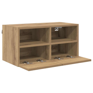 Βάσεις τηλεόρασης Επιτοίχιο 2 pcs Artisan Oak 60 x 30 x 30 cm - Pakobazaar