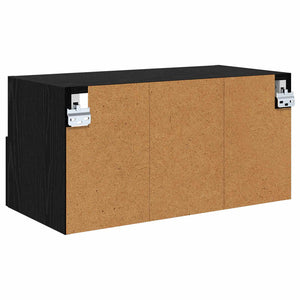 Βάσεις τηλεόρασης Επιτοίχιο 2 pcs Μαύρη Οξυά 60 x 30 x 30 cm - Pakobazaar