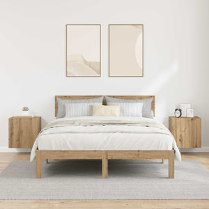 Βάσεις τηλεόρασης Επιτοίχιο 2 pcs Artisan Oak 40,5x30x40εκ - Pakobazaar
