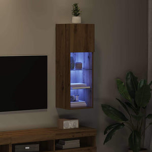 Κρεμαστός θρανίο τηλεόρασης Artisan Oak 30,5 x 30 x 90 cm - Pakobazaar