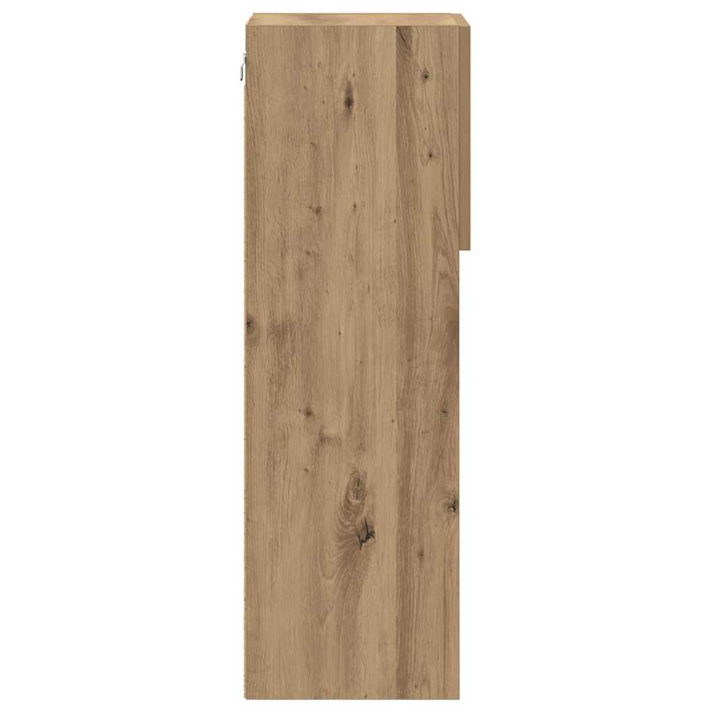 Τοίχου ντουλάπες τηλεόρασης 2 pcs Artisan Oak 30,5 x 30 x 90 cm - Pakobazaar
