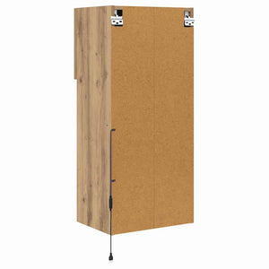 Τοίχου ντουλάπες τηλεόρασης 2 pcs Artisan Oak 40,5 x 30 x 90 εκ - Pakobazaar