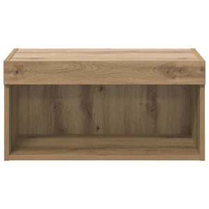 Σετ επίπλου τηλεόρασης με led Artisan Oak Επεξεργασμένο ξύλο - Pakobazaar